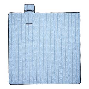 Picknickdecke GET TOGETHER Streifen Polyester - Blau