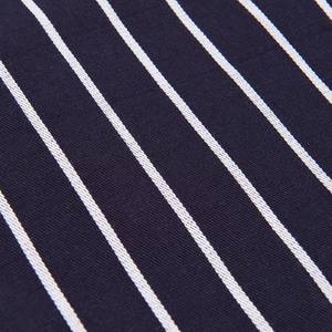 Schort Butcher Stripe katoen - donkerblauw