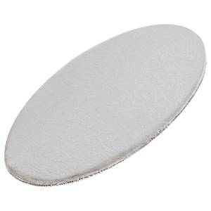 Tapis de bain Cony Oval Tissu - Gris argenté