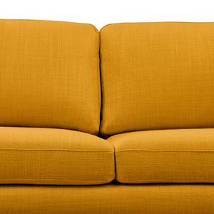 Sofa Rhoads (3-Sitzer) Strukturstoff Bermal: Senfgelb