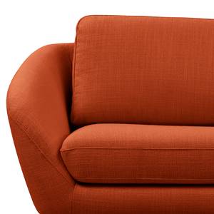 Sofa Rhoads (2,5-Sitzer) Strukturstoff Bermal: Ziegelrot