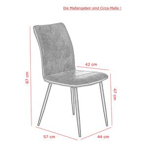 Essgruppe Titan (7-teilig) Anthrazit