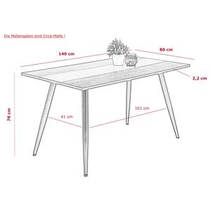 Essgruppe Titan (7-teilig) Grau