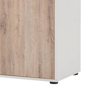 Aktenschrank Serie 400 U 510 T Wildeiche Dekor / Weiß