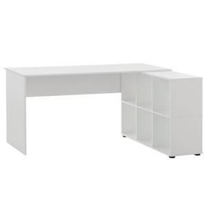 Bureau d’angle Serie 400 1500 6F Blanc