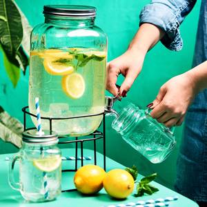 Houder voor limonadedispenser REFRESH ijzer - zwart