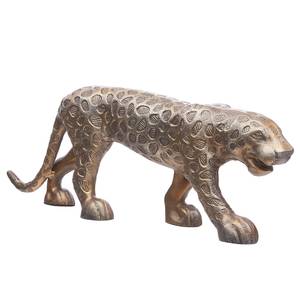 Deko-Leopard GOLDEN NATURE Aluminium - Gold