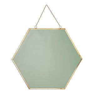 Miroir CARAT II Laiton / Fer - Doré