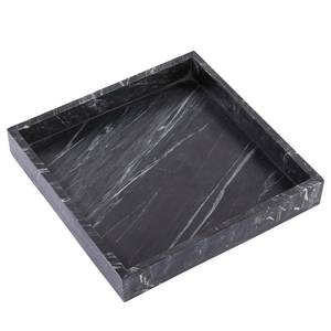 Marmortablett MARBLE Marmor - Schwarz