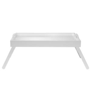 Plateau table de lit blanc