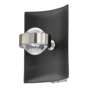 LED-wandlamp Bondy glas/ijzer - 1 lichtbron