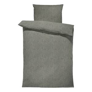 Beddengoed chambray Tammy katoen - Kaki - 200x220cm + 2 kussens 80x80cm