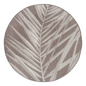 In- & outdoorvloerkleed Palm polypropeen - Bruin