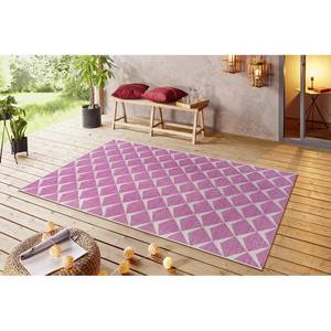 Tapis intérieur / extérieur Escala Polypropylène - Rose foncé - 160 x 230 cm