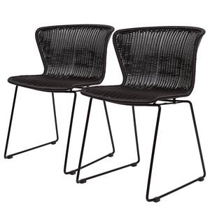 Chaises Roseboro (lot de 2) Noir