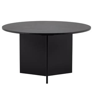 Table Romang Pin massif - Noir