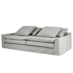 Sofa Terlan (4-Sitzer) Flachgewebe Costa: Silber