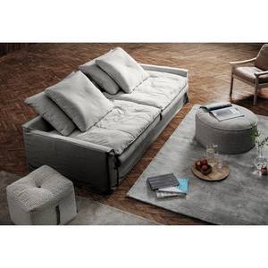 Sofa Terlan (4-Sitzer) Flachgewebe Costa: Silber