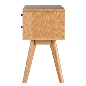 Table de chevet Savja Beige - Bois manufacturé - 44 x 58 x 33 cm