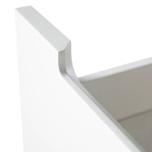 Comodino Sono Bianco - Materiale a base lignea - 60 x 45 x 40 cm