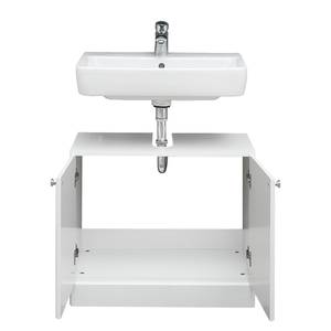 Meuble sous vasque Quickset 955 Blanc brillant