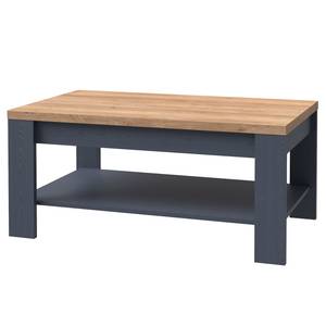 Tavolino da salotto Vassia Effetto rovere grigio blu / Effetto rovere Riviera