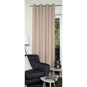 Tenda con occhielli Topic Cotone - Beige - 140 x 225 cm