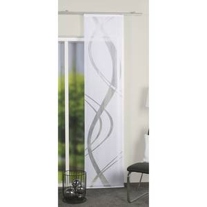 Panneau japonais Tibaso II Polyester - Blanc - 57 x 225 cm