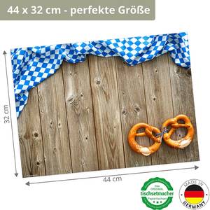 Placemats Bayern & Brezeln (set van 12) papier - meerdere kleuren