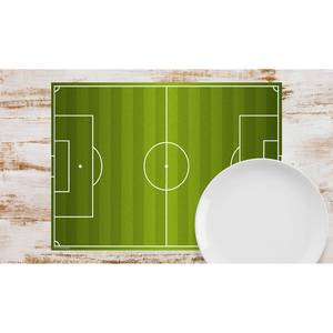 Placemats Voetbal (set van 12) papier - meerdere kleuren