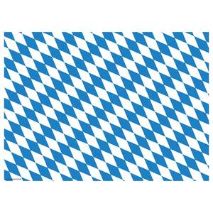 Placemats Beieren Vlag (set van 12) papier - meerdere kleuren
