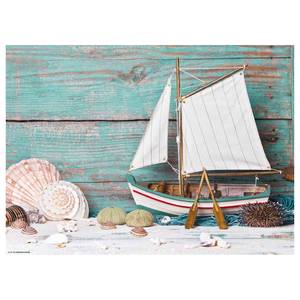 Sets de table Bateau à voile (lot de 12) Papier - Multicolore