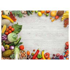 Tovaglietta Verdure e frutta (12) Carta - Multicolore