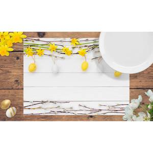 Sets de table Déco Pâque III (lot de 12) Papier - Multicolore