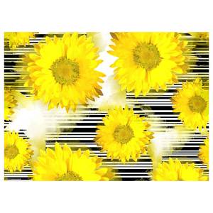 Tischset Sonnenblumen (12er-Set) Papier - Mehrfarbig