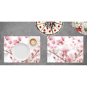 Sets de table Magnolias (lot de 12) Papier - Multicolore