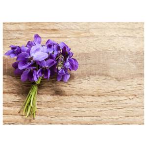 Tovaglietta Mazzetto di fiori viola (12) Carta - Multicolore