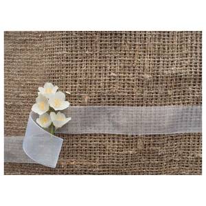 Tovaglietta Fiore bianco (12) Carta - Multicolore
