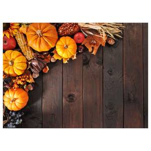 Tischset Herbstliches Dekor (12er-Set) Papier - Mehrfarbig
