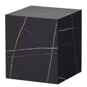 Tavolino Uravan Effetto marmo nero