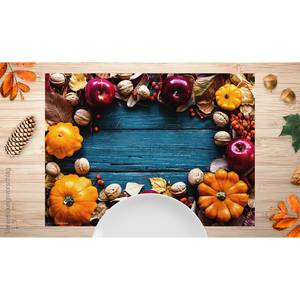 Placemats Herfst (set van 4) vinyl - meerdere kleuren