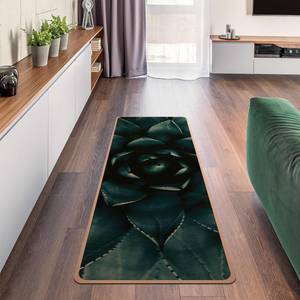 Tapis de yoga Succulentes II Face supérieure : liège<br>Face inférieure : caoutchouc naturel