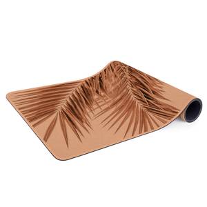 Tapis de yoga Feuilles de palmier II Face supérieure : liège<br>Face inférieure : caoutchouc naturel