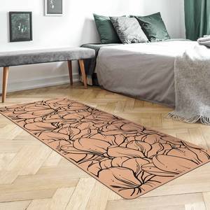 Tapis de yoga Bourgeons de magnolia Face supérieure : liège<br>Face inférieure : caoutchouc naturel