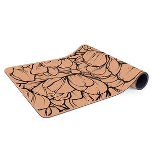 Tapis de yoga Bourgeons de magnolia Face supérieure : liège<br>Face inférieure : caoutchouc naturel