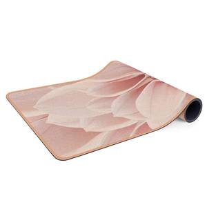 Läufer/Yogamatte Dahlie III Oberfläche: Kork / Unterseite: Naturkautschuk - Pink