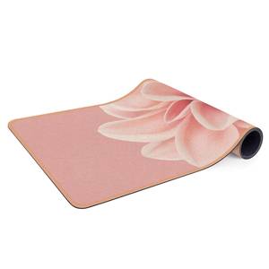 Läufer/Yogamatte Dahlie Blush Oberfläche: Kork / Unterseite: Naturkautschuk - Pink