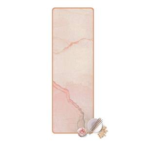 Läufer/Yogamatte Zuckerwatte Oberfläche: Kork / Unterseite: Naturkautschuk - Pink