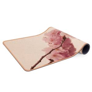 Tapis de yoga Bourgeons de printemps Face supérieure : liège<br>Face inférieure : caoutchouc naturel