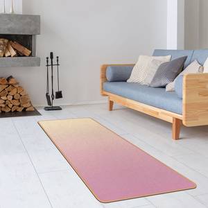 Tapis de yoga Dégradé Face supérieure : liège<br>Face inférieure : caoutchouc naturel - Beige / Rose